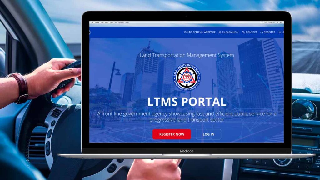 LTMS Portal to get driver's license